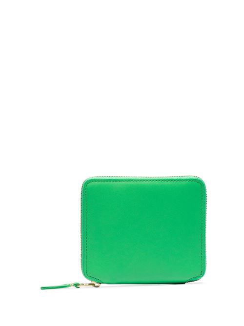 Leather wallet COMME DES GARÇONS WALLET | SA21002GREEN